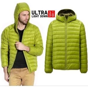 uniqlo Ultra Light Down Men's Green Jacket